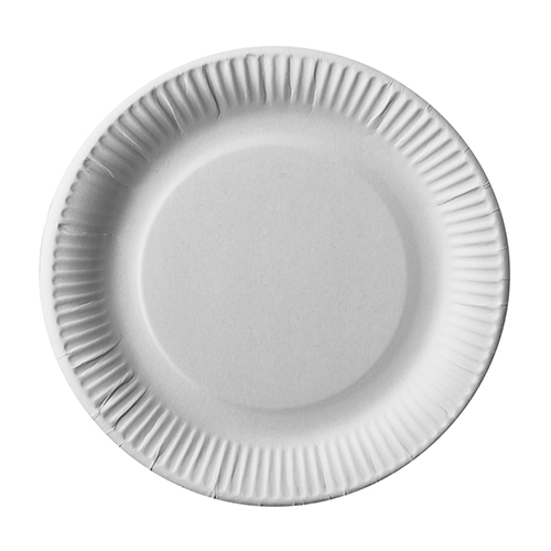 100 Teller, Pappe "pure" rund Ø 23 cm weiss