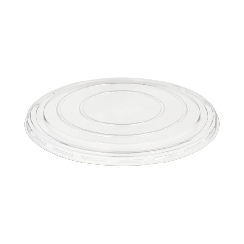 50 Deckel für Salatschalen, R-PET rund Ø 18 cm · 1,5 cm klar