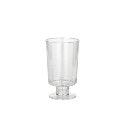 10 Stiel-Gläser für Weisswein, PS 0,1 L Ø 5,1 cm · 8,5 cm glasklar einteilig