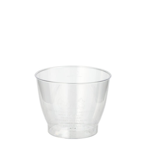 15 Trinkbecher, PS 0,1 L Ø 6,8 cm · 5,4 cm glasklar