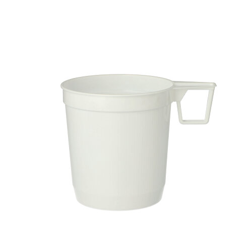 40 Kaffeetassen, PS 0,25 L Ø 8 cm · 8,5 cm weiss