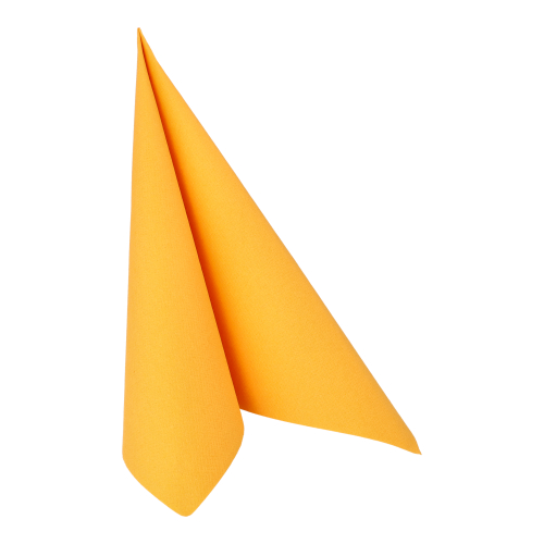 20 Servietten "ROYAL Collection" 1/4-Falz 40 cm x 40 cm orange