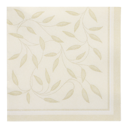 20 Servietten "ROYAL Collection" 1/4-Falz 40 cm x 40 cm champagner "New Mediterran"