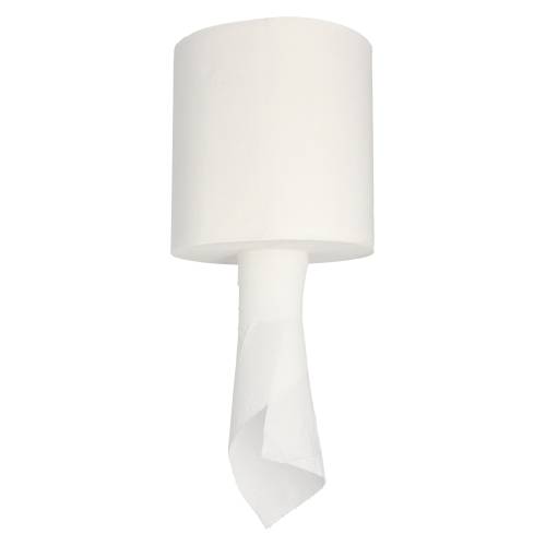 6 Universalrollen Ø 19 cm · 109 m x 19,5 cm "Mikroprägung" Handtuchrollen, Innenauszug, 445 Blatt