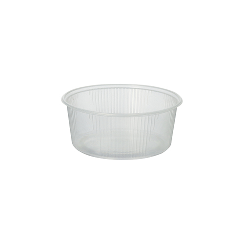 100 Verpackungsbecher, PP rund 200 ml Ø 10,1 cm · 4,3 cm transparent