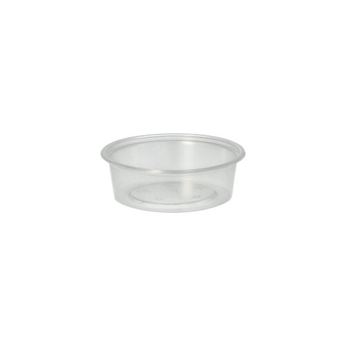 50 Dressingbecher, PP rund 50 ml Ø 7,1 cm · 2,4 cm transparent