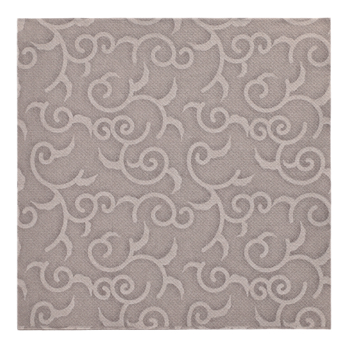 20 Servietten "ROYAL Collection" 1/4-Falz 40 cm x 40 cm grau "Casali"