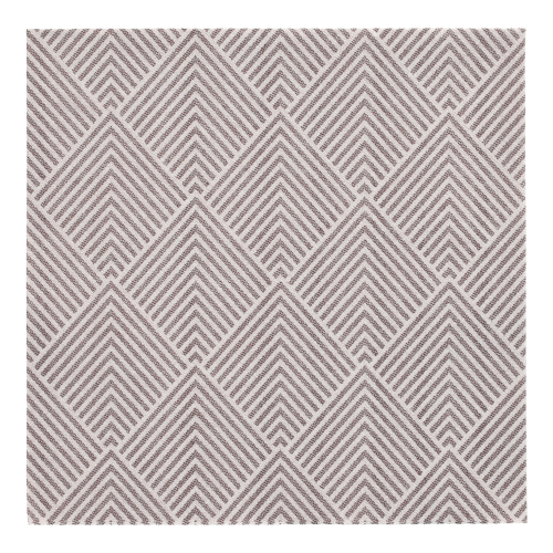 50 Servietten "ROYAL Collection" 1/4-Falz 40 cm x 40 cm braun "Elegance"