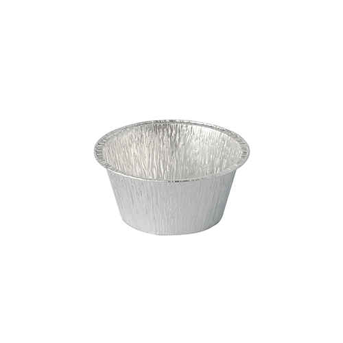 100 Schalen, Alu rund 0,12 L Ø 8,5 cm · 3,9 cm