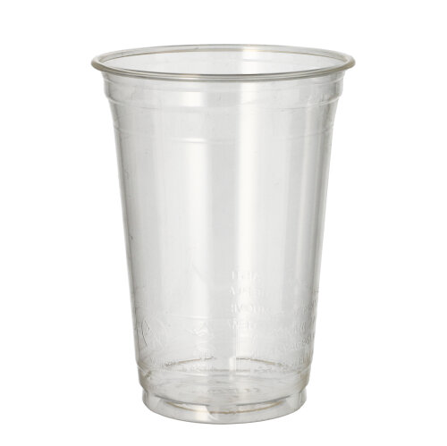 65 Kaltgetränkebecher, PLA "pure" 0,4 L Ø 9,5 cm · 12,7 cm glasklar