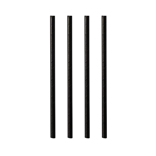 100 Shake-Halme, Papier Ø 8 mm · 21 cm schwarz