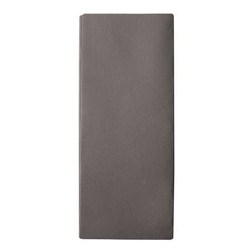 100 Servietten, stoffähnlich, Airlaid 1/8-Falz 40 cm x 48 cm anthrazit "Premium"