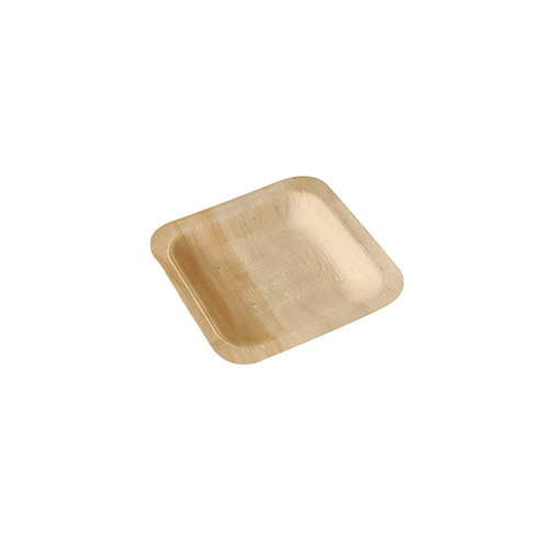 50 Fingerfood - Teller, Holz "pure" eckig 14 cm x 14 cm