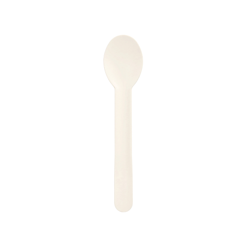 100 Löffel, Papier "pure" 15,8 cm weiss