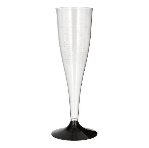 20 Stiel-Gläser für Sekt, PS 0,1 L Ø 5 cm · 17,5 cm glasklar