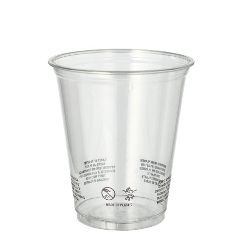 50 Trinkbecher R-PET 0,3 L Ø 9,5 cm · 10,7 cm glasklar