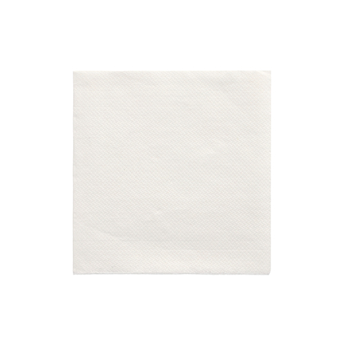 20 Servietten "DAILY Collection" 1/4-Falz 24 cm x 24 cm weiss