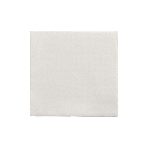 150 Servietten "DAILY Collection" 1/4-Falz 24 cm x 24 cm weiss