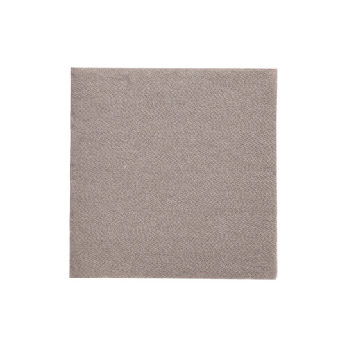 150 Servietten "DAILY Collection" 1/4-Falz 24 cm x 24 cm grau