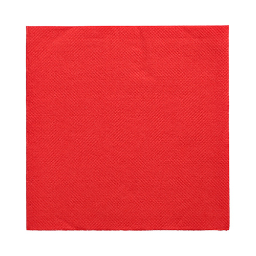 50 Servietten "DAILY Collection" 1/4-Falz 32 cm x 32 cm rot