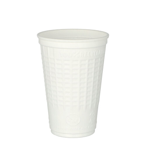 50 Thermobecher, PP 0,25 L Ø 7,8 cm · 11 cm weiss