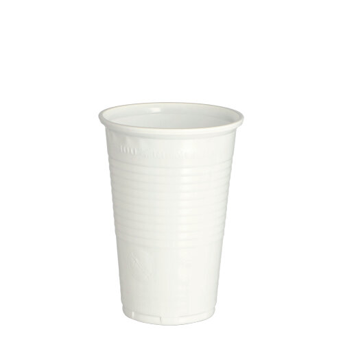 100 Trinkbecher, PP 0,2 L Ø 7,03 cm · 9,9 cm weiss