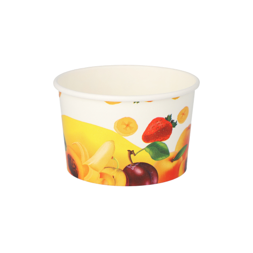 50 Eisbecher, Pappe rund 200 ml Ø 9,5 cm · 6 cm
