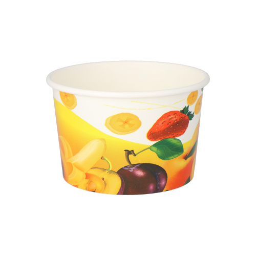 50 Eisbecher, Pappe rund 500 ml Ø 11,2 cm · 7,8 cm