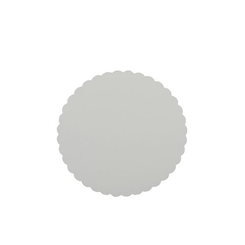 100 Tortenunterlagen, Pappe [rc] rund Ø 18 cm weiss