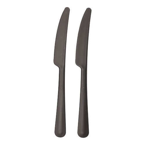 10 "Circulware" Mehrweg-Messer PP-MF 19,7 cm schwarz "Gaia" extra stabil