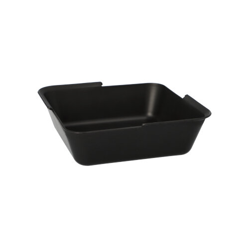 8 "Circulware" Mehrweg-Schalen Mix & Match eckig 4,7 cm x 15,6 cm x 15,6 cm schwarz