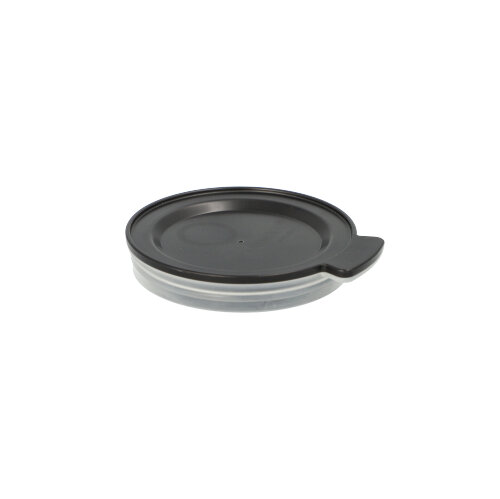 24 "Circulware" Mehrweg-Deckel für Trinkbecher PP rund Ø 8 cm · 1,5 cm schwarz