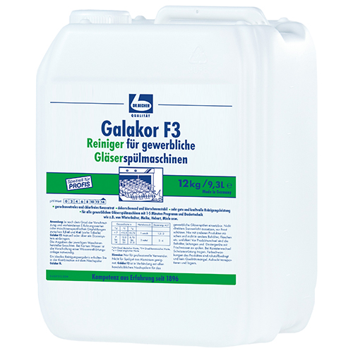"Dr. Becher" Galakor F3 Reiniger 9,3 L für gewerbl. Gläserspülmaschinen