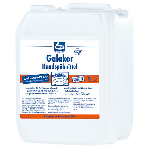 "Dr. Becher" Handspülmittel Galakor 5 L