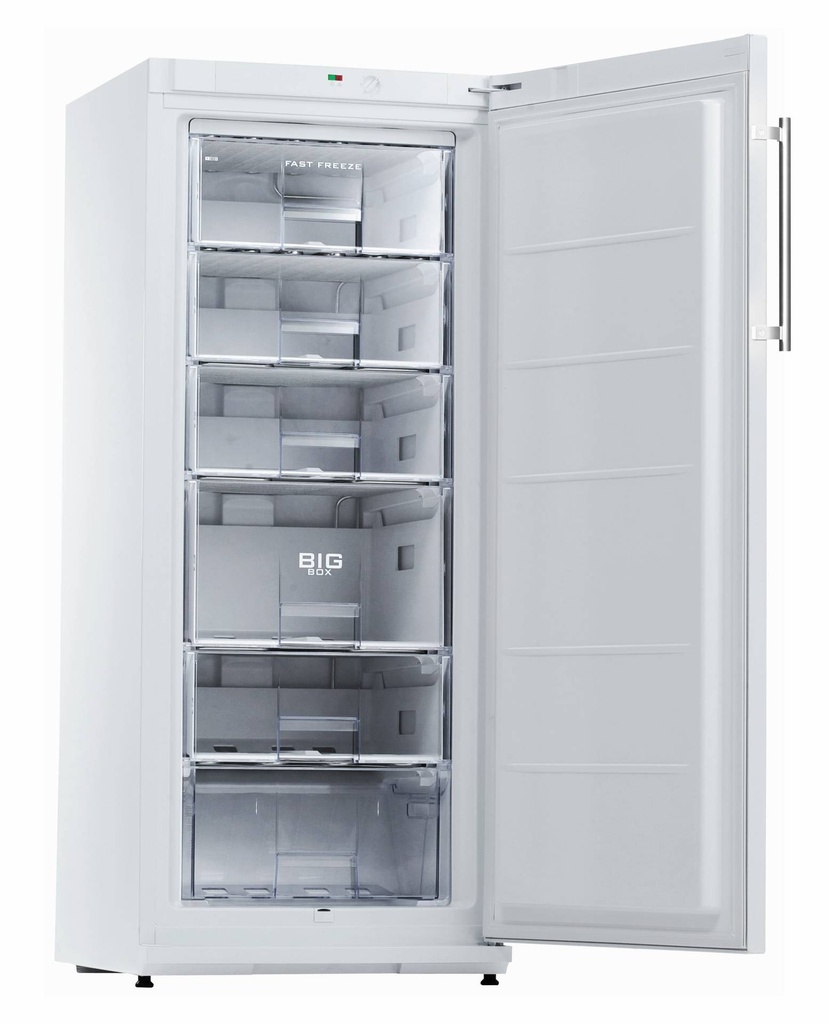 Lagertiefkühlschrank 215 Liter | Weiß | 600 x 650 x 1450 mm
