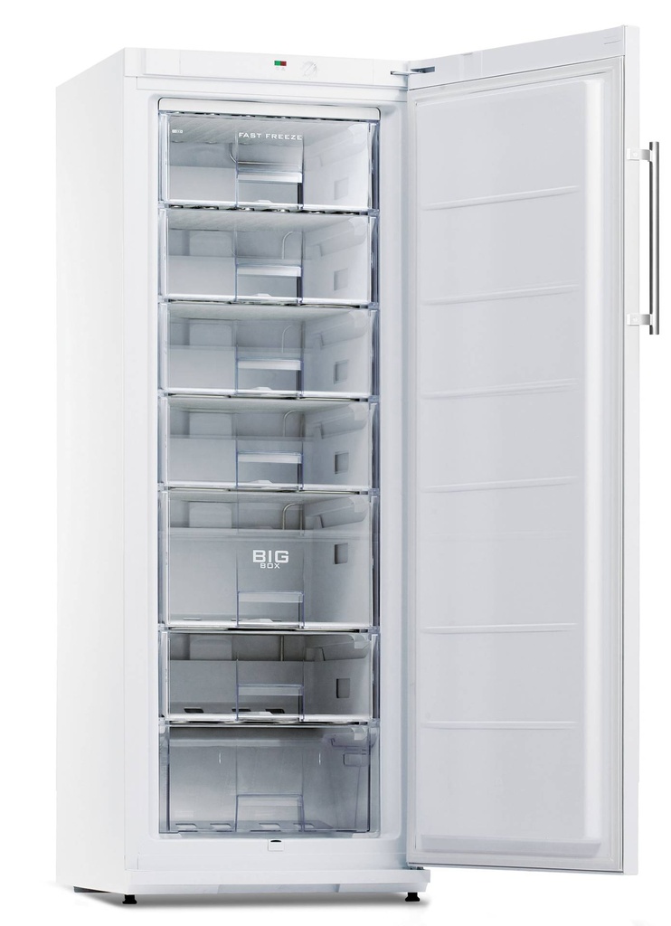 Lagertiefkühlschrank 248 Liter | Weiß | 600 x 650 x 1630 mm