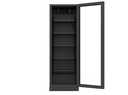 Getränkeühlschrank 373 Liter | 595x605x1810 mm | schwarz