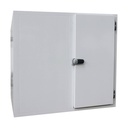 Kühlzelle 1.500 x 1.500 x 2.210 mm ohne Aggregat | Volumen 3,7 m³ | WS 80 mm | Türbreite 900 mm