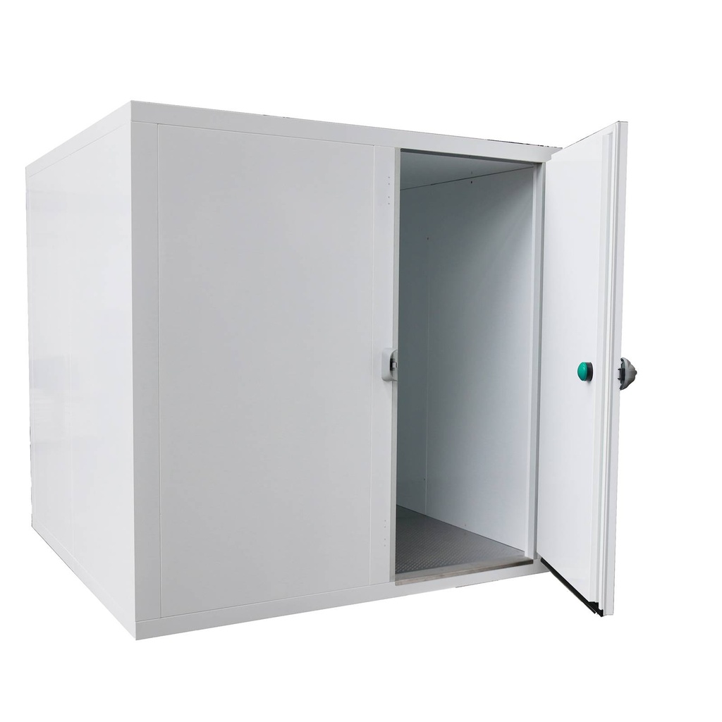 Kühlzelle 3.000 x 2.400 x 2.010 mm ohne Aggregat | Volumen 11,8 m³ | WS 80 mm