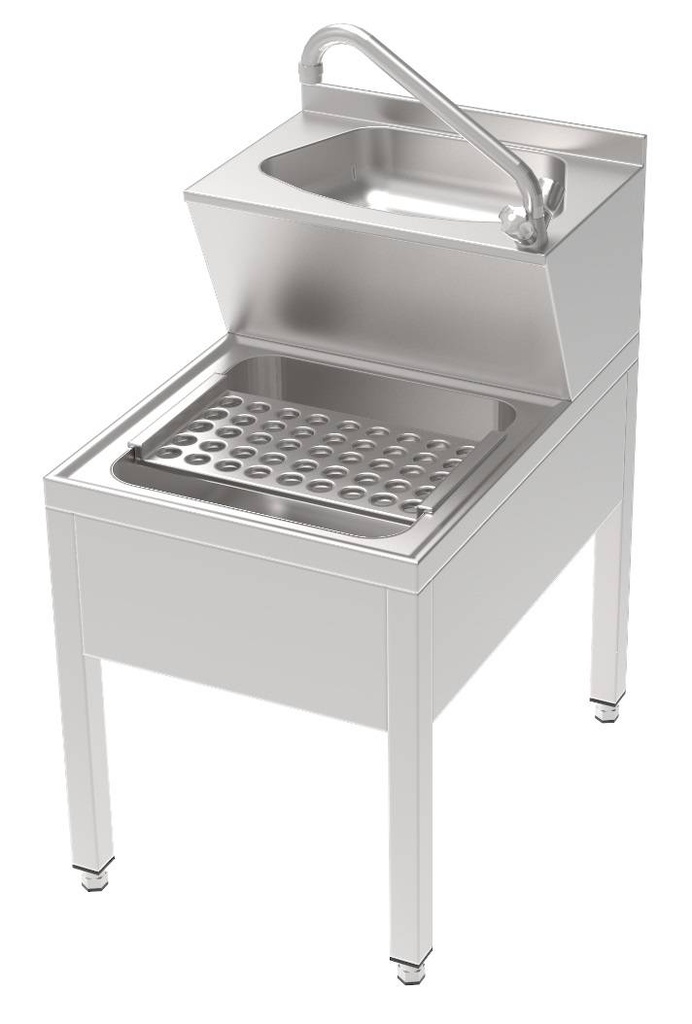 Handwaschbecken, 500 x 700 x 890 mm