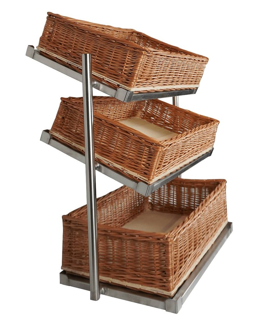 Brotkorb Etagere 3 Hoch Breit Modell, 620 x 335 x 760 mm