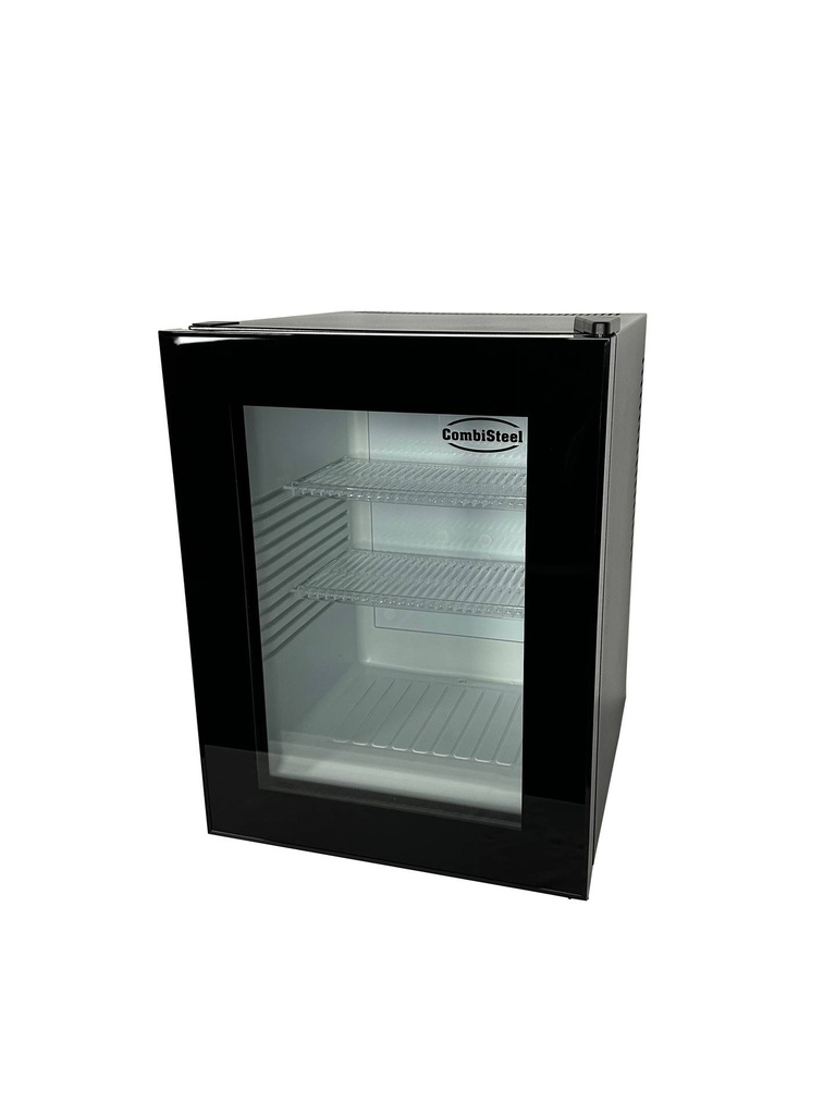 Minibar Glastür, 40 L, 405 x 443 x 545 mm, 33 L, schwarz