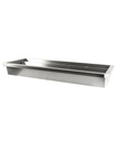 Waschbecken 2 aus Edelstahl, 1200 x 468 x 438 mm