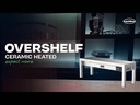 Aufsatzbord Keramisch aus Edelstahl, 250 W, 1000 x 300 x 350 mm
