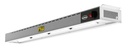 Wärmhaltestrahler 1400 aus Edelstahl, 250 W, 1400 x 180 x 90 mm