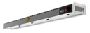 Wärmhaltestrahler 1600 aus Edelstahl, 250 W, 1600 x 180 x 90 mm