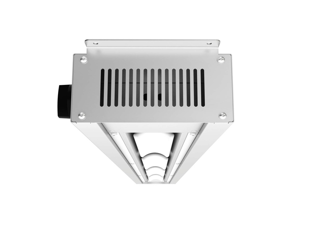 Wärmhaltestrahler 1600 aus Edelstahl, 250 W, 1600 x 180 x 90 mm