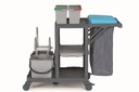 Reinigungswagen Procart 311, 1380 x 620 x 1260 mm
