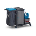 Reinigungswagen Procart 317, 1380 x 620 x 1080 mm