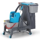 Reinigungswagen Procart Jet 736S, 960 x 770 x 960 mm